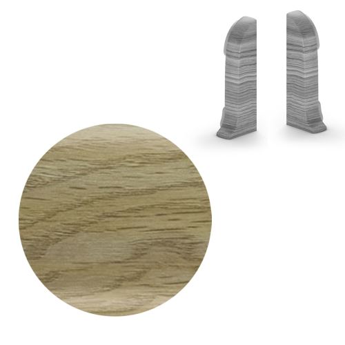 AP28 koncovka Ľ+P pre lištu NGF56, PVC