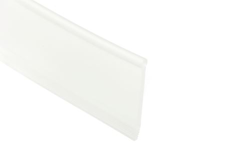 Schlüter-SHOWERPROFILE-WSL lišta proti pretekaniu vody, PVC transp. sivá, v: 30 mm, d: 1 m