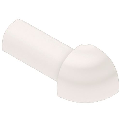 Schlüter-RONDEC-PRO vonkajší roh k ukončovacej lište "C", PVC biela, v: 6 mm, 1 ks