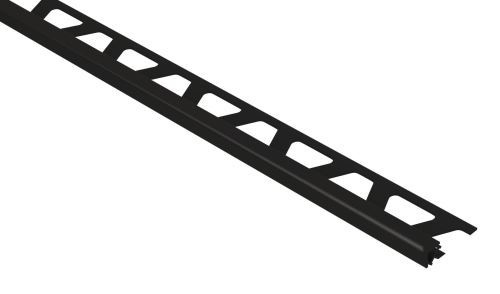 Schlüter-QUADEC-PQ ukončovacia lišta "Q", PVC grafitovo čierna, v: 6 mm, d: 2,5 m