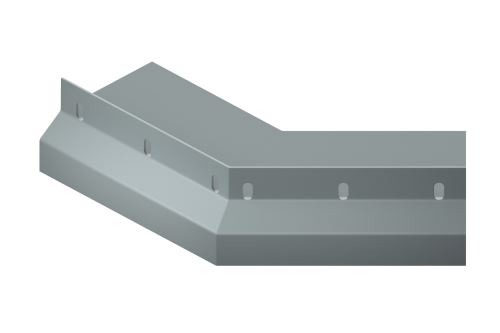 Schlüter-BARA-RKL vonk. roh 135 st. k balk. lište, kom. sivá metalíza, v: 40 mm, 1 ks