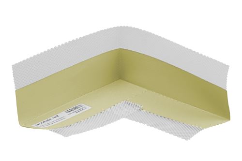 KP1 vnútorný roh izolačný so sieťovinou žltá ACARA, 140x140 mm, 1 ks