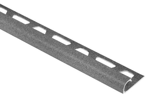 Schlüter-RONDEC-TS ukončovacia lišta "C", hliník komaxit strukt. sivá, v: 8 mm, d: 3 m