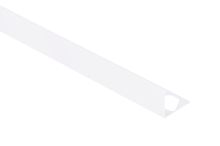 Schlüter-BARA-RWL balkónová lišta, hliník komaxit sivá metalíza, v: 120 mm, d: 2,5 m