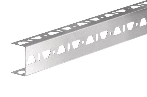 Schlüter-KERDI-BOARD U profil k doske, nerez V2A, v: 50 mm, d: 2,5 m
