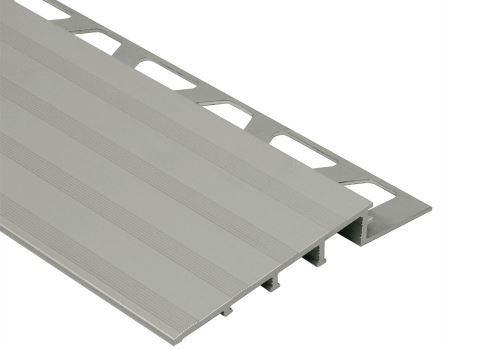 Schlüter-RENO-RAMP prechodová lišta, hliník elox prírodný, v: 12,5 mm, š: 90 mm, d: 2,5 m
