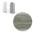 AP31 vonkajší roh pre soklovú lištu NG62, PVC chateau, 62 mm, 1 ks