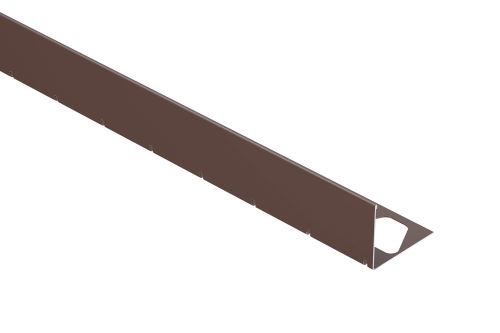 Schlüter-BARA-RWL balkónová lišta, hliník komaxit sivá metalíza, v: 120 mm, d: 2,5 m