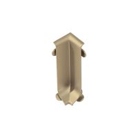 AP38 roh pre soklovú lištu vnútorný ACARA, PVC ABS champagne, 60 mm, 2 ks
