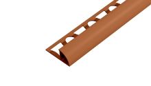 SP15 ukončovacia lišta C ACARA, PVC tabaková, 8 mm, 2,5 m SP15 ukončovacia lišta C ACARA, PVC tabaková, 8 mm, 2,5 m