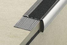 Schlüter-TREP-G úzka schod. lišta, transp. sivá, v: 2 mm, d: 1,5 m, samolepiaca (1)