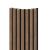 WALL CONCEPT flexi obkladový panel Dub Livingstone tabakový, čierny filc + MDF, 2750x285x17 mm, 0,78 m2