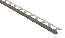 Schlüter-QUADEC-AC ukončovacia lišta "Q", hliník komaxit kremenná sivá, v: 11 mm, d: 2,5 m