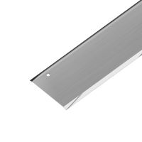 AP18 přechodová lišta predvŕtaná ACARA, nerez V2A kartáčovaná, hr. 2 mm, 80 mm, 2 m