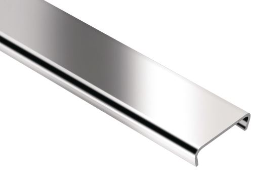 Schlüter-DESIGNLINE-E listela, nerez V2A, v: 6 mm, š: 25 mm, d: 2,5 m