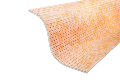 Schlüter-KERDI-BOARD stavebná doska, v: 12,5 mm, 12,5x625x2600 mm zvislé prerezanie