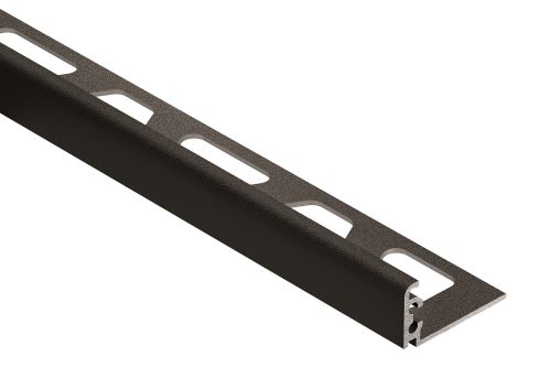 Schlüter-JOLLY-TS ukončovacia lišta "L", hliník komaxit bronzová, v: 12,5 mm, d: 2,5 m