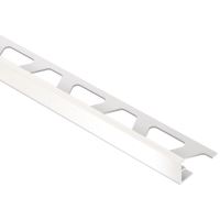 Schlüter-JOLLY-P ukončovacia lišta "L", PVC biela, v: 12,5 mm, d: 3 m