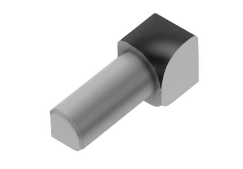 Schlüter-RONDEC-AC vnút. roh k ukonč. l. "C", hliník kom. grafit. čierna, v: 12,5 mm, 1 ks