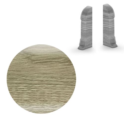 AP28 koncovka Ľ+P pre lištu NGF56, PVC