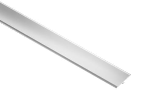 Schlüter-VINPRO-T prechod. lišta, hliník elox titán kartáč, v: 3 mm, š: 25 mm, d: 2,5 m
