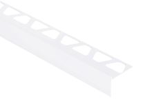 Schlüter-BARA-RT balkónová lišta, hliník komaxit snehobiela, v: 12 mm, v2: 65 mm, d: 2,5 m