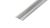 SP29/1 schodová lišta pre pásku 13 mm, hliník elox striebro, 3 mm, 2,5 m