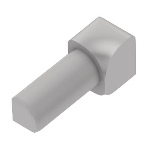 Schlüter-RONDEC-PRO vnútorný roh k ukončovacej lište "C", PVC svetlo sivá, v: 10 mm, 1 ks
