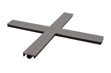 Schlüter-DILEX-KSBT krížová vložka, tmavý antracit, š: 20 mm, 1 ks Schlüter-DILEX-KSBT krížová vložka, tmavý antracit, š: 20 mm, 1 ks