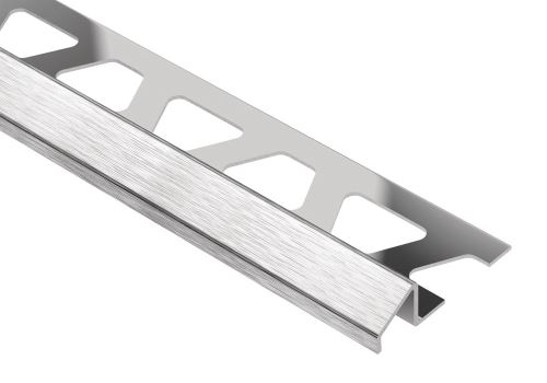 Schlüter-RENO-EBU prechodová lišta, nerez kartáč V2A, v: 8 mm, d: 2,5 m