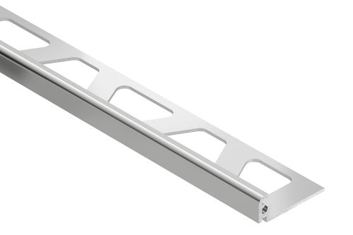 Schlüter-JOLLY-ACG ukončovacia lišta "L", hliník elox chróm lesk, v: 6 mm, d: 2,5 m