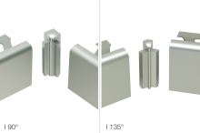 Schlüter-RONDEC-STEP vnútorný roh 90 st., hliník elox prírodný, v: 8 mm, 1 ks (2)