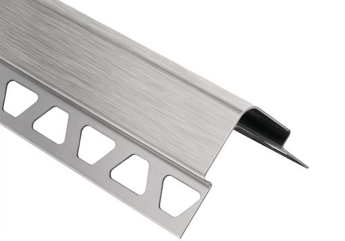 Schlüter-ECK-EB lišta na ochranu rohu, nerez kartáč V2A, v: 11 mm, š: 37 mm, d: 1,5 m