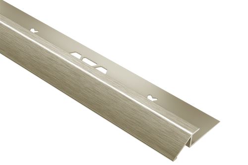 Schlüter-VINPRO-U prechodová lišta pre vinyl, hliník elox titán kartáč, v: 4 mm, d: 2,5 m