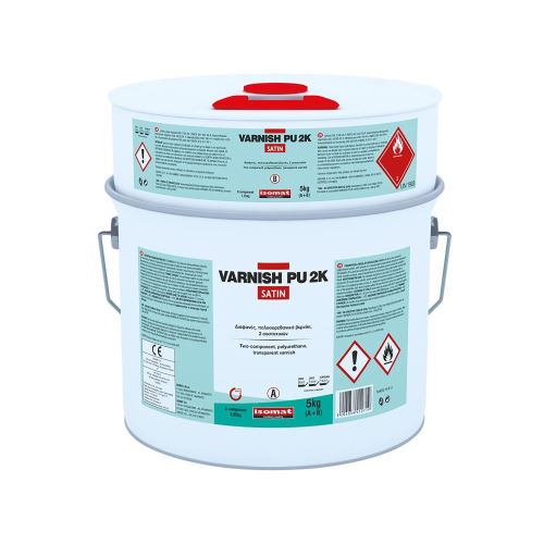 ISOMAT VARNISH-PU 2K pečatný náter gloss / lesk, 2 zložky