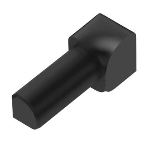 Schlüter-RONDEC-PRO vnút. roh k ukončovacej lište "C", PVC grafit. čierna, v: 11 mm, 1 ks