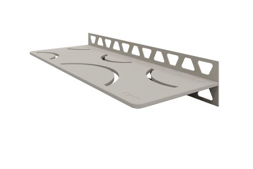 Schlüter-SHELF-W-S1 polica do sprchy, béžovosivá, 300x115 mm, 1 ks, Curve