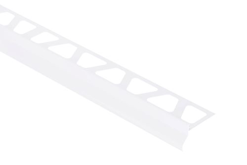 Schlüter-BARA-RKK balkónová lišta, hliník komaxit snehobiela, v: 18 mm, d: 2,5 m