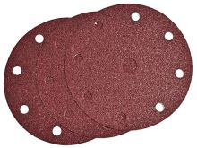 ROLL Brúsne kotúče na suchý zips, priemer 150 mm, 9 dier, zrnitosť 120, 50 ks ROLL Brúsne kotúče na suchý zips, priemer 150 mm, 9 dier, zrnitosť 120, 50 ks