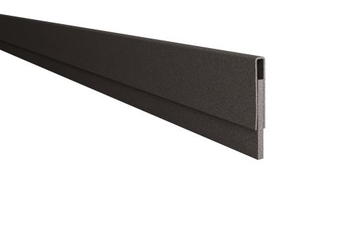 Schlüter-SHOWERPROFILE-RA spádová l. na stenu, nerez kom. tmavý antracit, v: 23 mm, d: 1 m