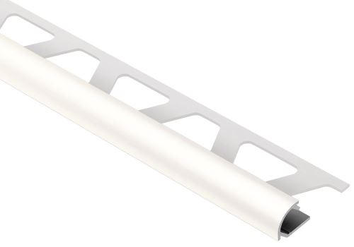Schlüter-RONDEC-AC ukončovacia lišta "C", hliník komaxit biela, v: 11 mm, d: 3 m