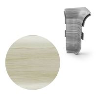 AP28 vnútorný roh pre soklovú lištu NGF56, PVC javor patina, 56 mm, 1 ks