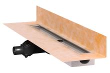 Schlüter-KERDI-LINE-F lineárny žľab, nerez V2A, v: 97 mm, DN 50, 1600 mm, 1 ks (5)