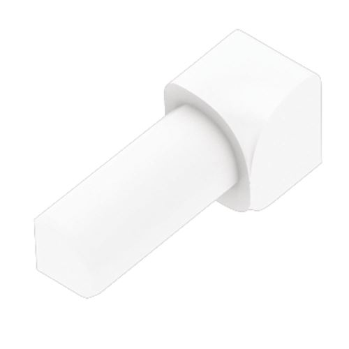 Schlüter-RONDEC-PRO vnútorný roh k ukončovacej lište "C", PVC snehobiela, v: 6 mm, 1 ks