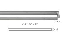 Schlüter-KERDI-LINE-G rámik žľabu, nerez kartáč V2A, v: 23 mm, d: 0,6 m (5)
