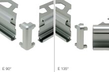 Schlüter-RONDEC-STEP-CT vonkajší roh 135 st., hliník elox chróm kartáč, v: 8 mm, 1 ks (2)