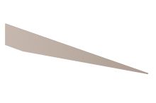 Schlüter-KERDI spádový klin pod policu, krémová, 1 ks, V1 Schlüter-KERDI spádový klin pod policu, krémová, 1 ks, V1