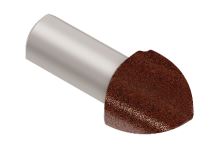 Schlüter-RONDEC-TS vonk. roh k ukonč. l. "C", hliník kom. hrdzavo hnedá, v: 12,5 mm, 1 ks Schlüter-RONDEC-TS vonk. roh k ukonč. l. "C", hliník kom. hrdzavo hnedá, v: 12,5 mm, 1 ks