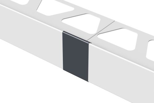 Schlüter-BARA-RT spojka, hliník komaxit antracitová sivá, v: 25 mm, v2: 40 mm, 1 ks