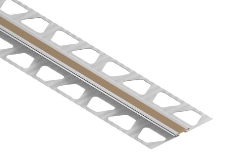 Schlüter-DILEX-EKSB lišta pre obvodové škáry, nerez kam. sivá V2A, v: 6 mm, d: 2,5 m